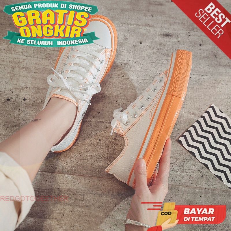 Sepatu wanita import GM-12 Merk RANJOJO original sepatu sneakers korea wanita sepatu import sepatu O