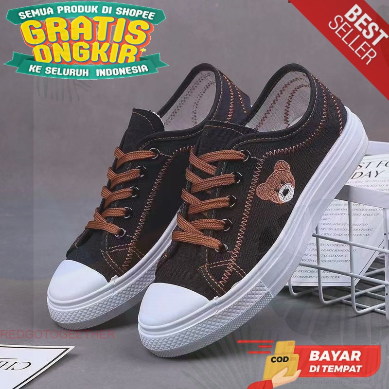 Sepatu wanita import F-30 Merk RANJOJO original sepatu sneakers korea wanita sepatu import sepatu OO