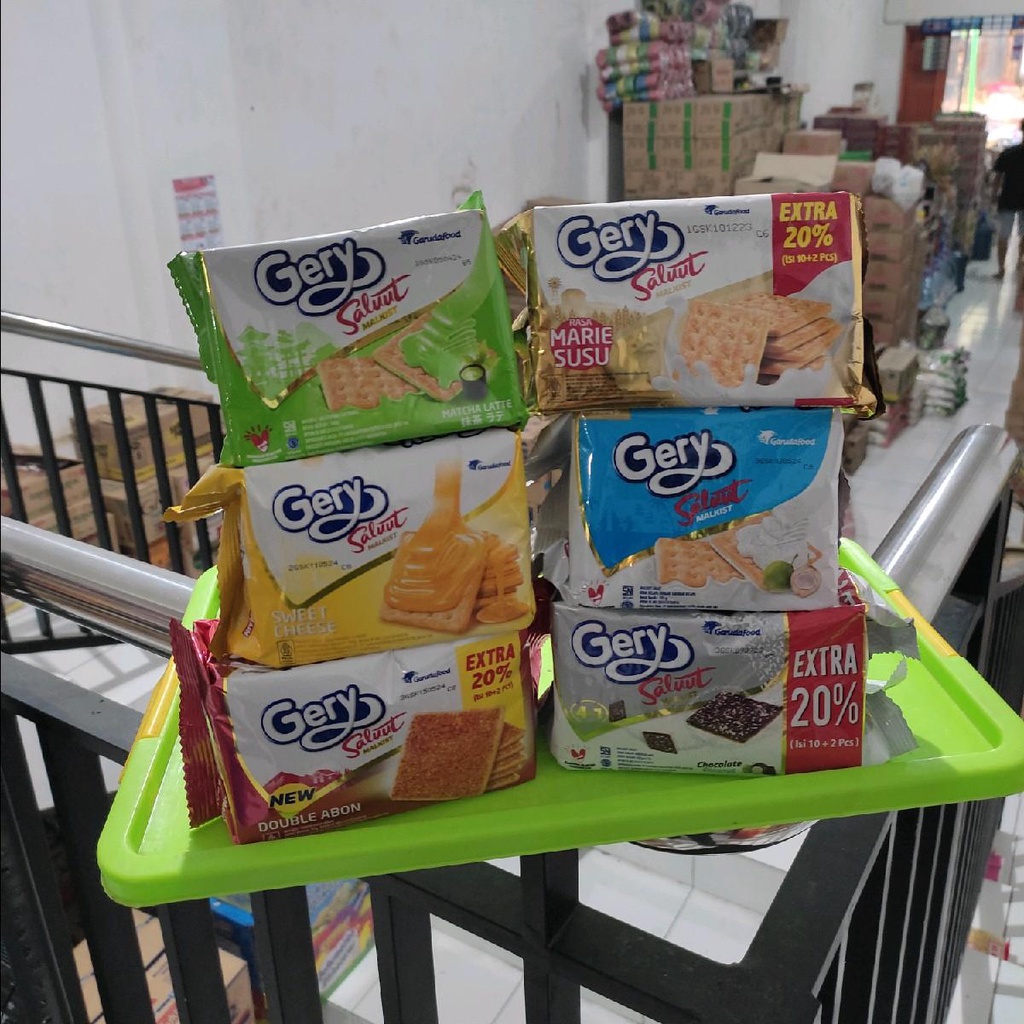 

PAKET 6 Gery Malkist Aneka Varian Rasa - Bisa Request