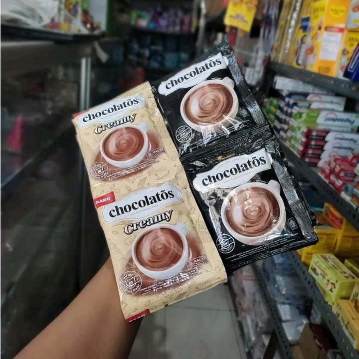 

PAKET 2 RENCENG (20pcs) Chocolatos Drink Dark & Creamy