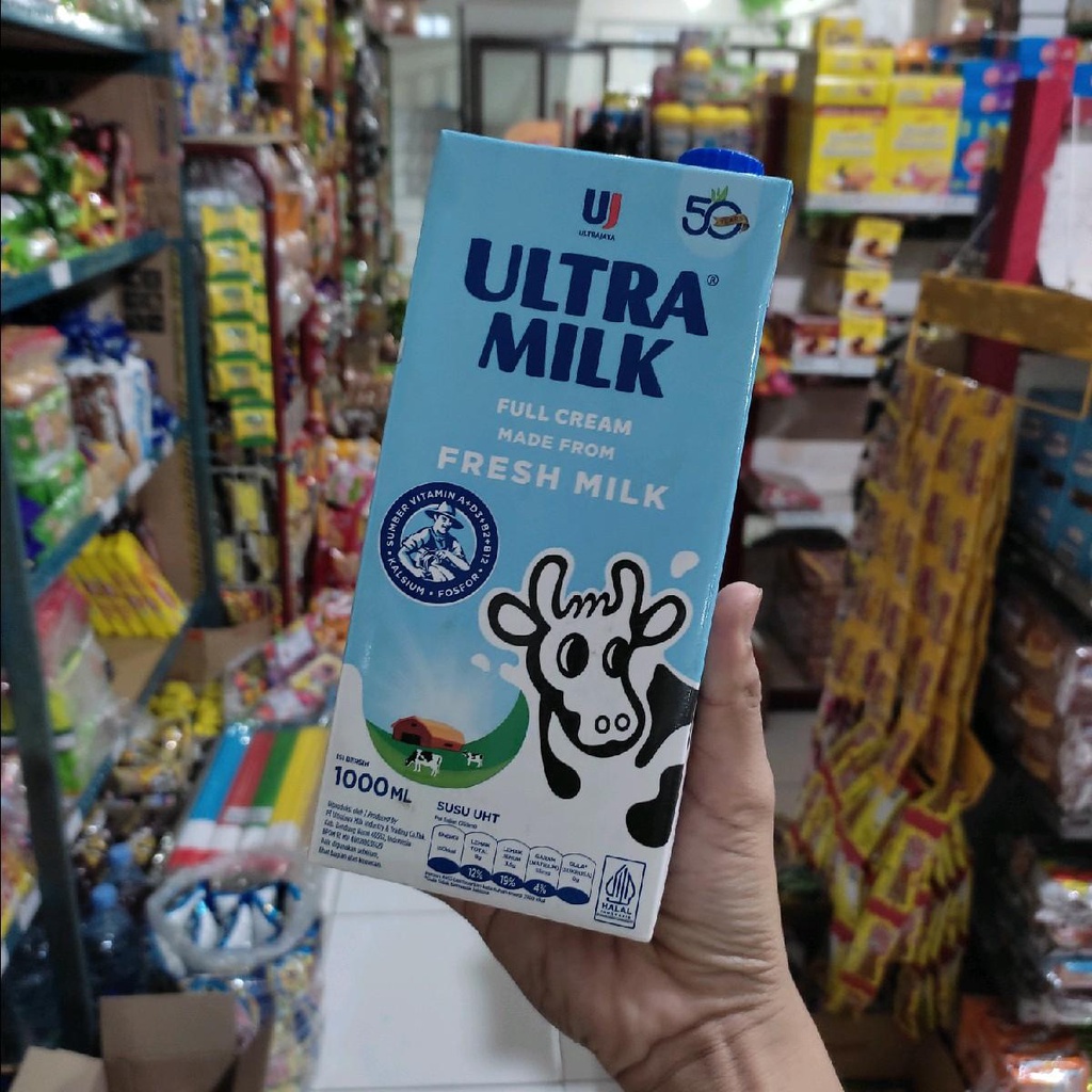 

Ultra Milk Full Cream Fresh Milk 1000ml / 1 Liter