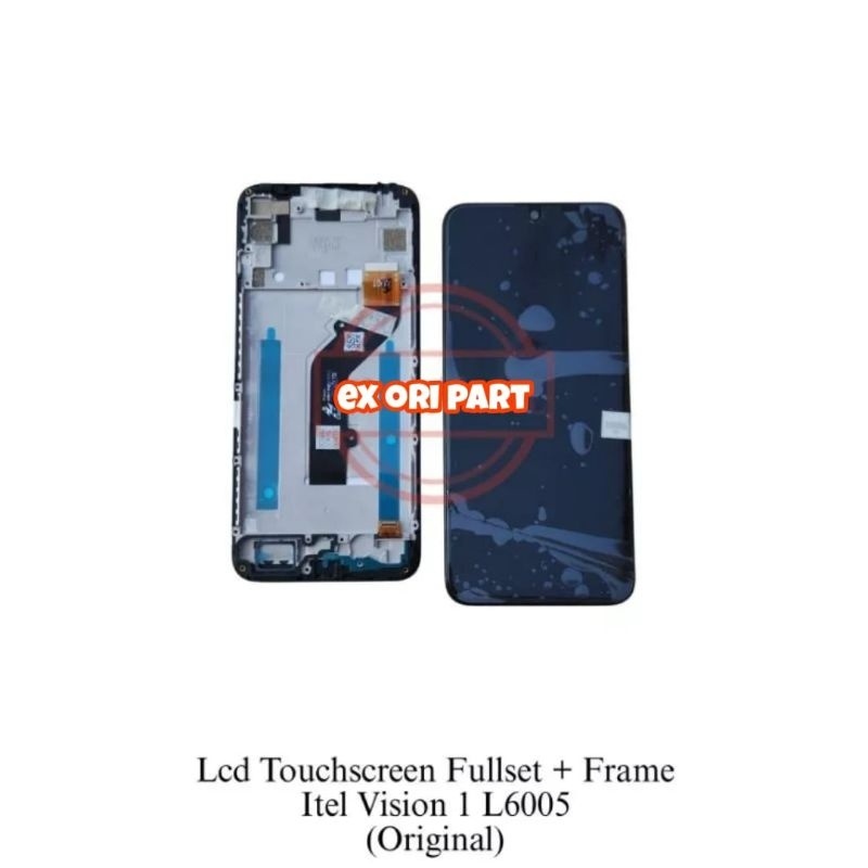 LCD TOUCHSCREEN FULLSET FRAME ITEL VISION 1 L6005