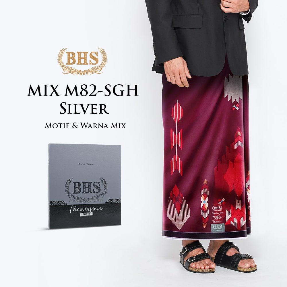 Sarung BHS Masterpiece Silver M82 SGH Motif & Warna Mix