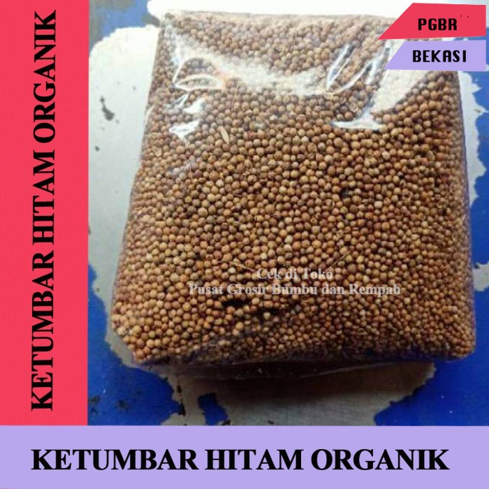 

Ketumbar Hitam 1 Kg Organik / Ketumbar Hitam Asli Wangi Original / Ketumbar Masak / Ketumbar Herbal / Ketumnbar JSR / Black Coriander 1 KG