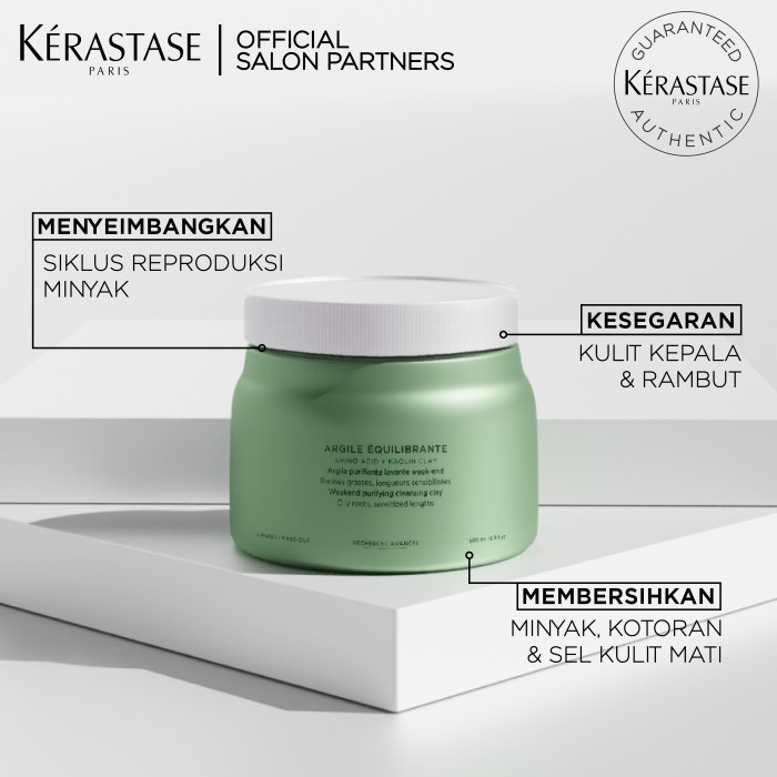 Kerastase Argile Equilibriante 500ml Clay Kulit Kepala Berminyak