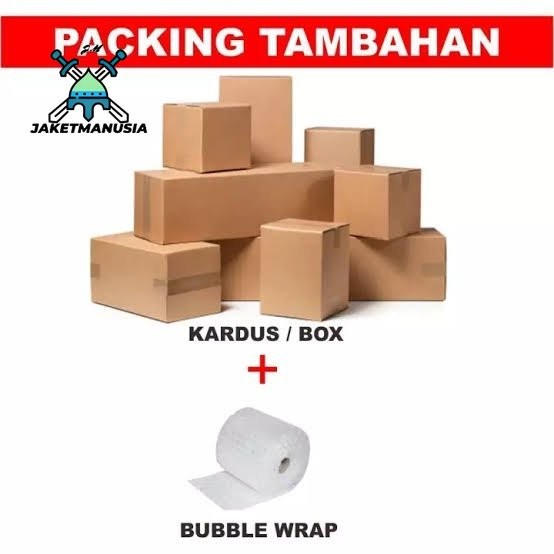 

tambah paking bubble wrap