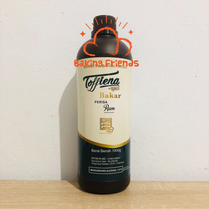 

Promo Termurah [ Best Seller ] Toffieco Essence Rum Bakar 1Kg / Perisa/Essens Rhum Bakar 1 Kg