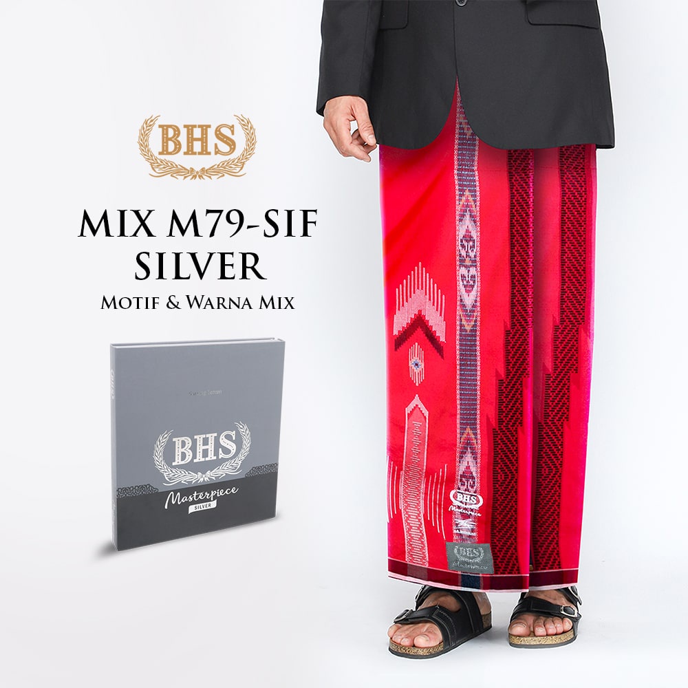 Sarung BHS Masterpiece Silver M79 SIF Motif & Warna Mix