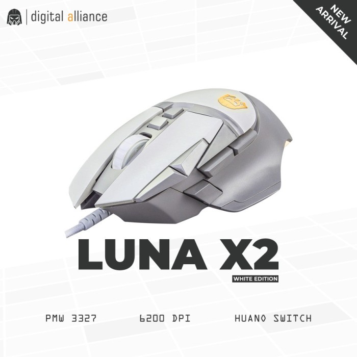 Mouse Digital Alliance Luna X2 - Mouse Gaming DA Luna X2 up 5000Dpi