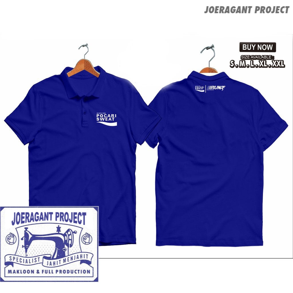 poloshirt pocari sweat minuman / kaos kerah pocari sweat -Vimelnesha