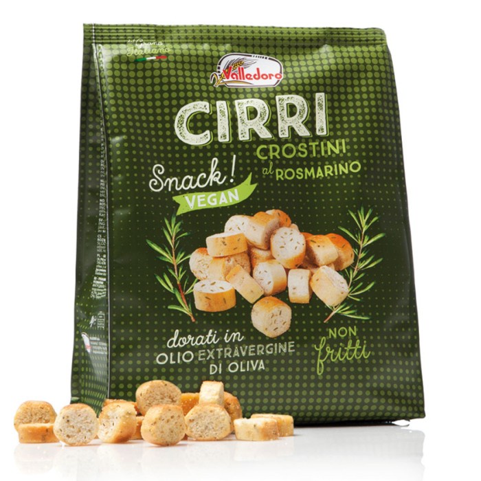 

Valledoro Cirri Al Rosmarino 200gr Impor