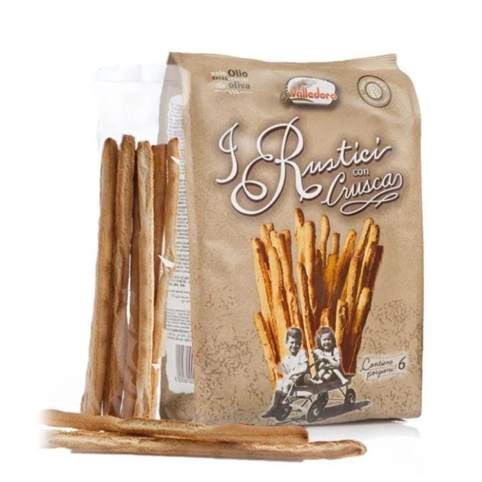 

Valledoro I Rustici Con Crusca 300 gram Impor