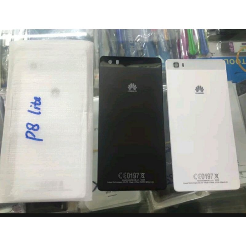 BACKDOOR BACK DOOR TUTUP KESING BELAKANG HUAWEI P8 LITE