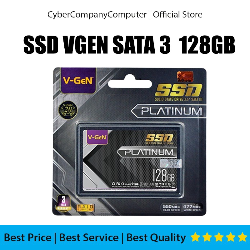 Ssd V-Gen 128Gb - Sata 3 V-Gen 128 Gb
