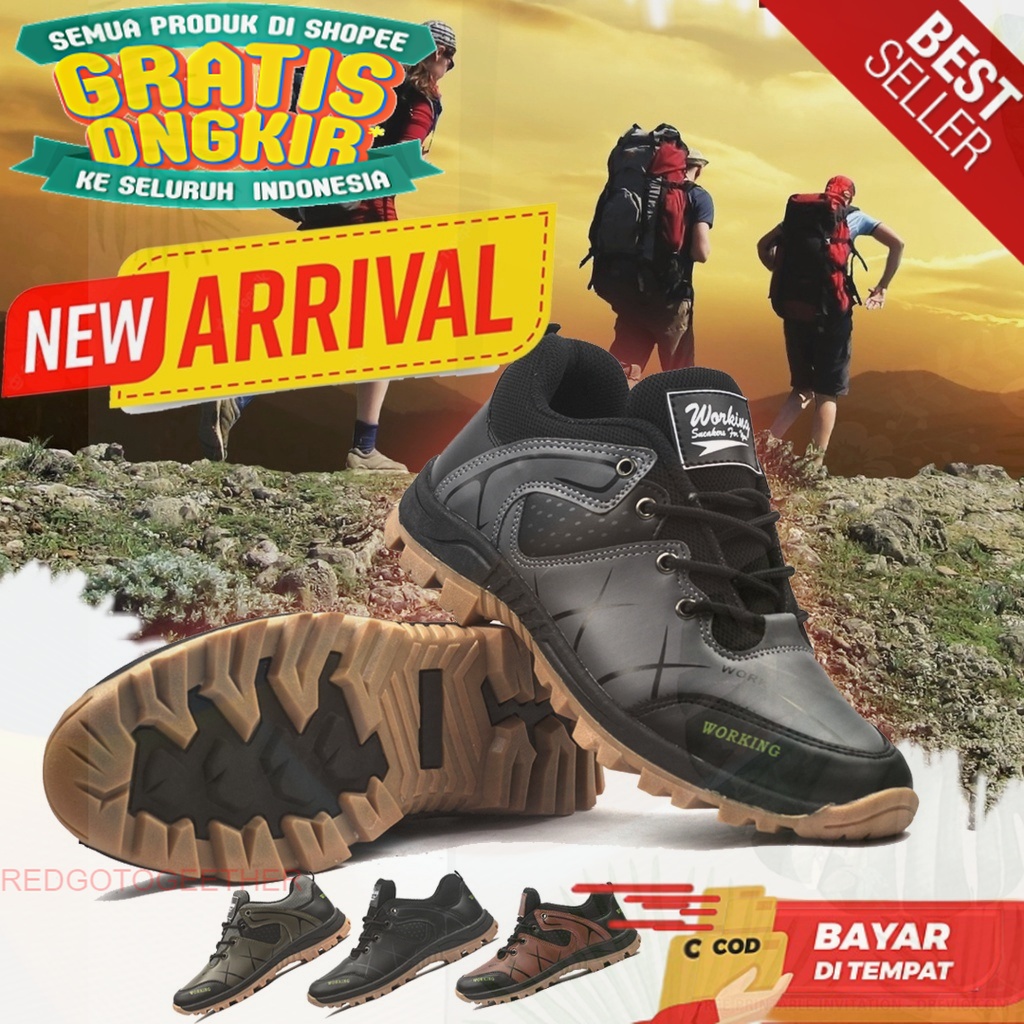 Sepatu Sneakers Working Bike Race T-11 Size 38 - 43 Import Asli Snekers Pria Sneaker Cowok Snikers K