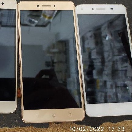 LAYAR LCD TOUCHSCREEN GLASS SENTUH LENOVO K6 NOTE ORIGINAL FULLSET FRAME RANGKA ORIGINAL ASLI