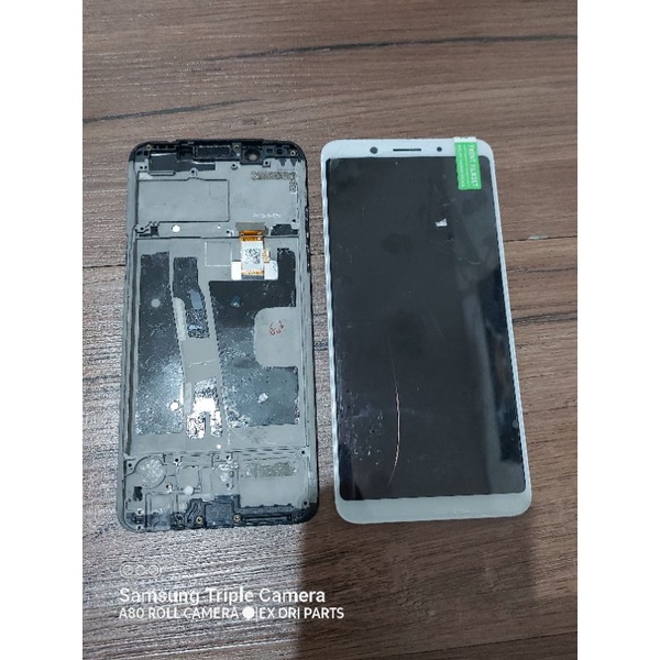 GARANSI LAYAR LCD TOUCHSCREEN FRAME TATAKAN TULANG BEZEL ORI 100  F5 BIG F5 YOUTH YOTH RAM 3 RETAK M