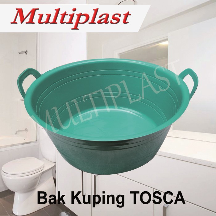 Bak Kuping 18 Hijau Tosca / Bak Air Kuping Karet Multiplast