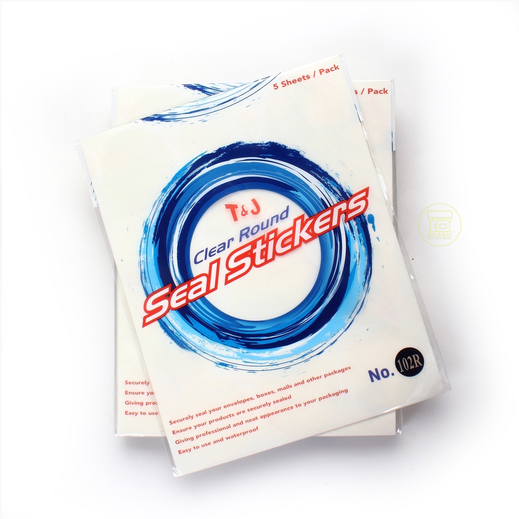 

T&J - Sticker Seal Round 102R - Pad