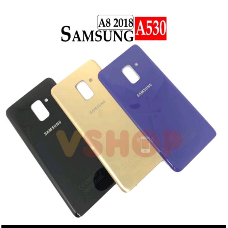 BACKDOR BACKDOOR TUTUP KESING BELAKANG SAMSUNG A8 2018