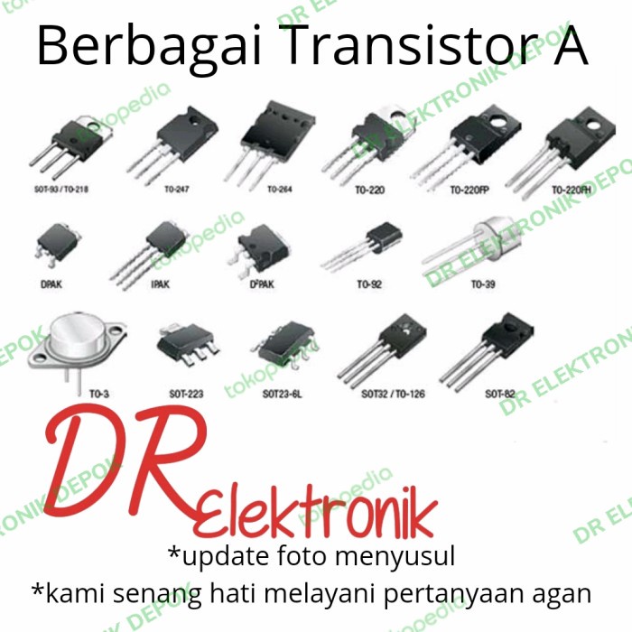 Transistor A1091 TR 2SA1091 Bagus A 1091 01STS (20pcs)