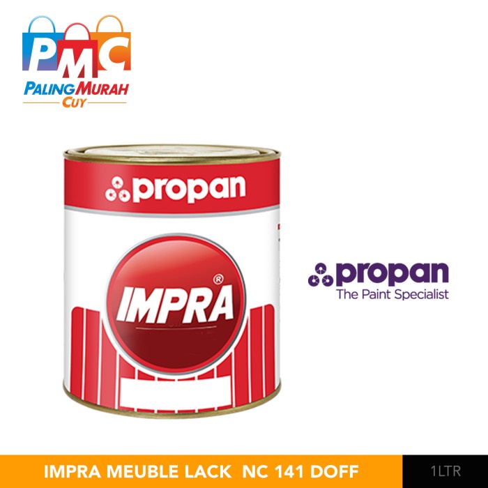 MELAMIN IMPRA MEUBLE LACK NC 141 CLEAR GLOSS DOFF / 1 LITER PROPAN