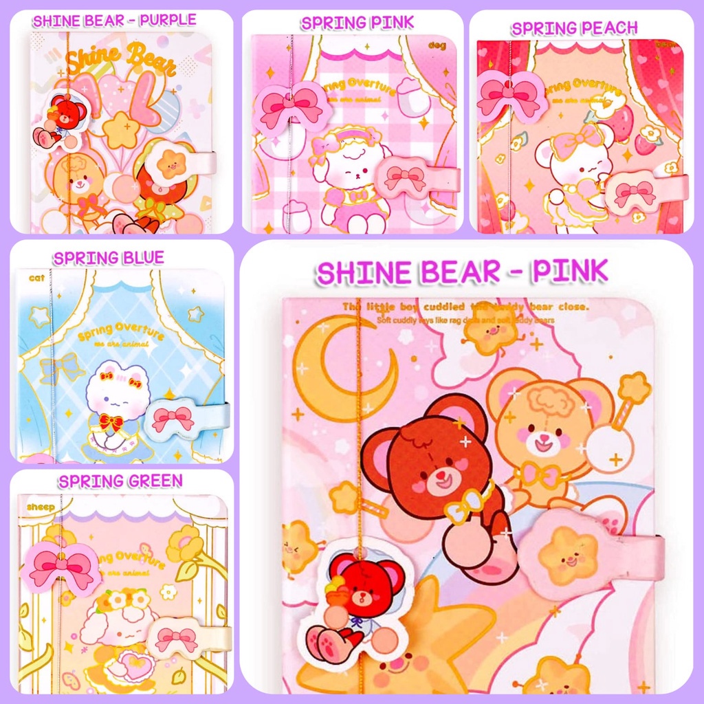 

OS - Murah - BUKU DIARY JOURNALING SCRAPBOOK HARDCOVER | BUKU DIARY BEAR | HARDCOVER HANDBOOK | BUKU DIARY MAGNET | ANIME | BERUANG | BEAR | DIARY BOOK HARDCOVER | SCRAPINGBOOK | LUCU | VIRAL | MURAH | NOTEBOOK HARIAN