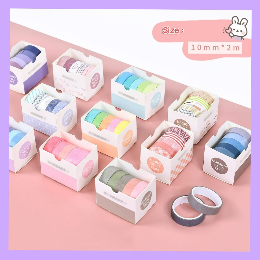 

OS - Murah - Washitape Selotip Kertas Polos Aesthetic | Hiasan buku | Journal | Diary Catatan Harian | Memo Scraping Book | HP Tempat Pensil ATK dll Plastik