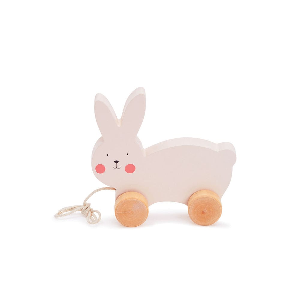 Bubble Wooden Rabbit Pull Along / Mainan Kayu / Mainan Kelinci