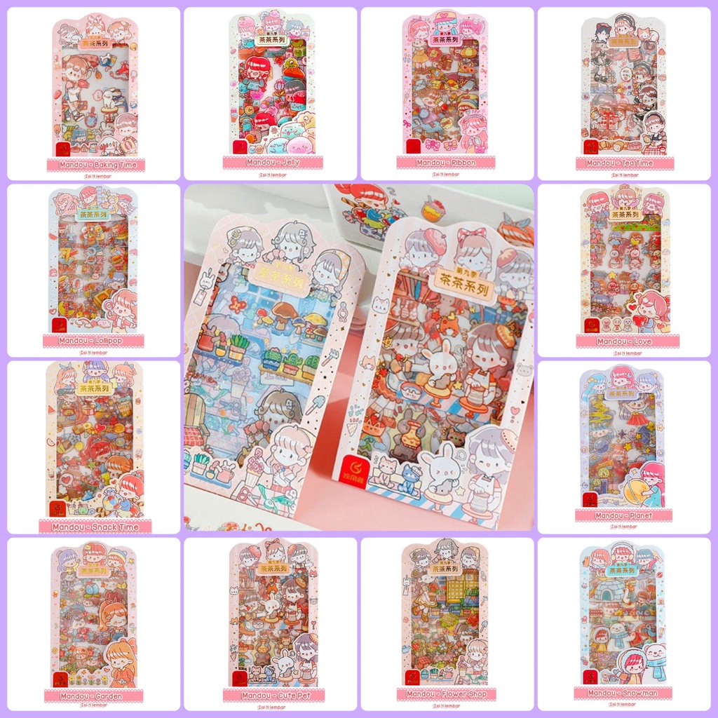 

OP - Murah - STIKER MANDOU ISI 4 LEMBAR | STIKER ANIME GIRL | STIKER VIRAL | STIKER TEMPELAN HP | STIKER LUCU | STIKER DEKORASI | JOURNALING | HIASAN SCRAPBOOK BUKU DIARY HP | STICKER DECORATIVE | STIKER PET TRANSPARANT