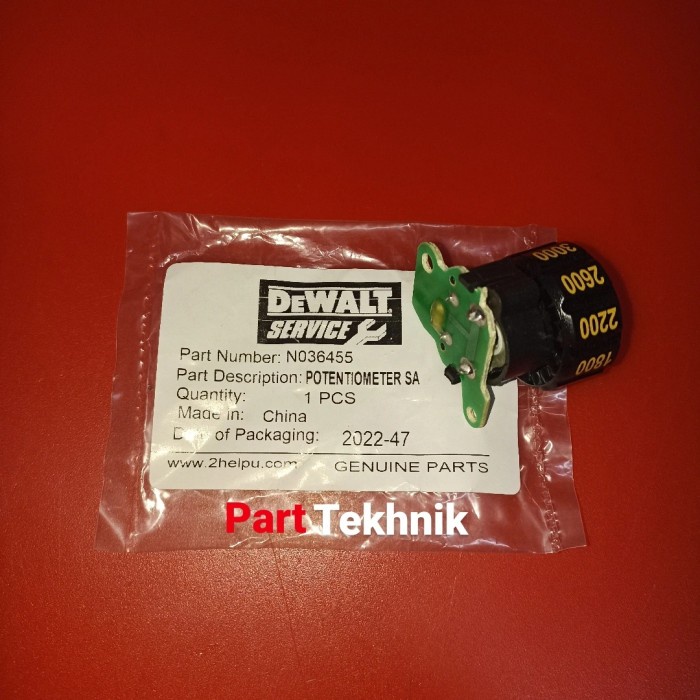 Potentiometer/Speed Control DWP849X Dewalt Mesin Poles Original