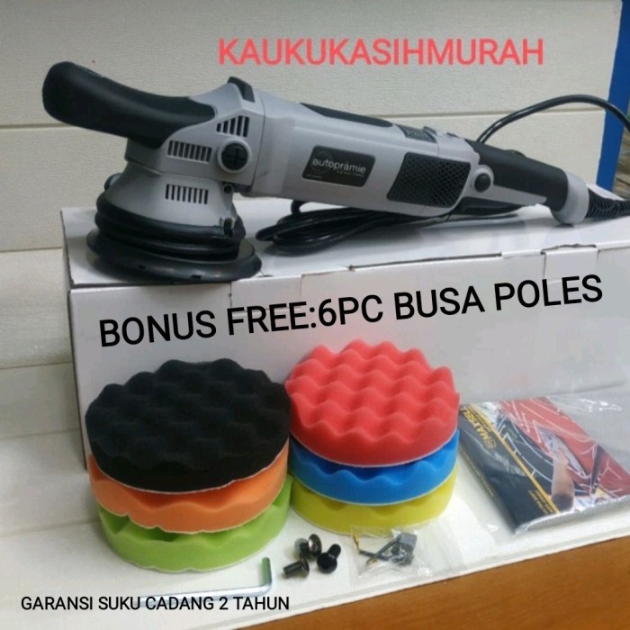 MESIN POLES MOBIL DUAL ACTION 5"ORBIT 15 MM AUTOPRAMIE POLISHER