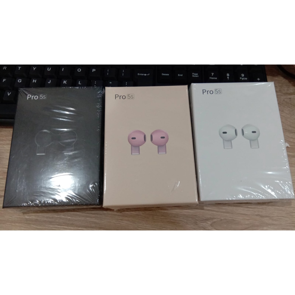 Airpods Pro 5S - Headset Bluetooth Terbaru dengan Kualitas Suara Premium