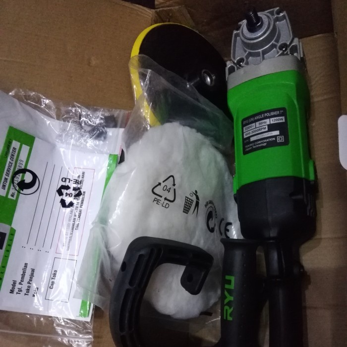 Mesin poles Ryu 7 inchi - Ryu RPO 180 - 1E variabel speed