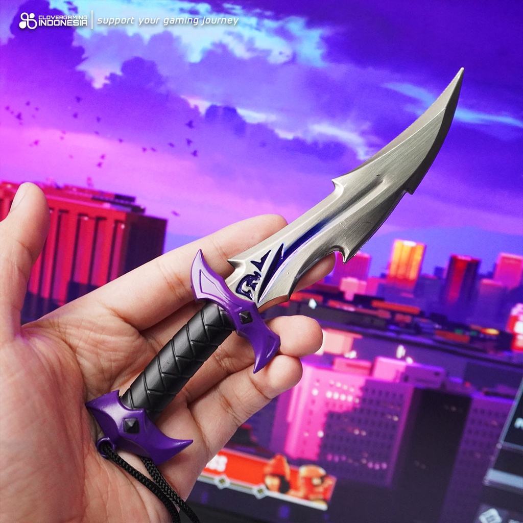 Valorant Knife Miniatur Karambit Champion Prime Axe Forsaken Cosplay
