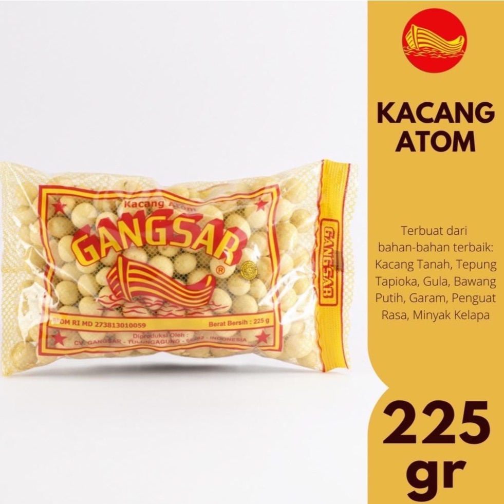 

KACANG SHANGHAI GANGSAR 225 gr ORIGINAL