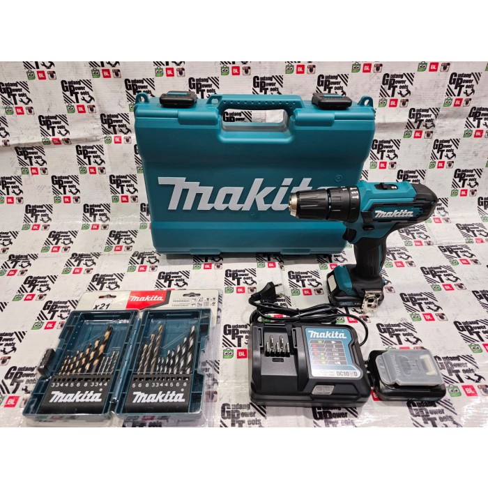 Paket Mata Bor 21pc Mesin Bor Baterai Cordless Drill Makita HP333D
