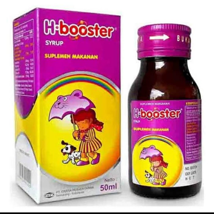 H Booster Sirup 50ml /Vitamin Anak
