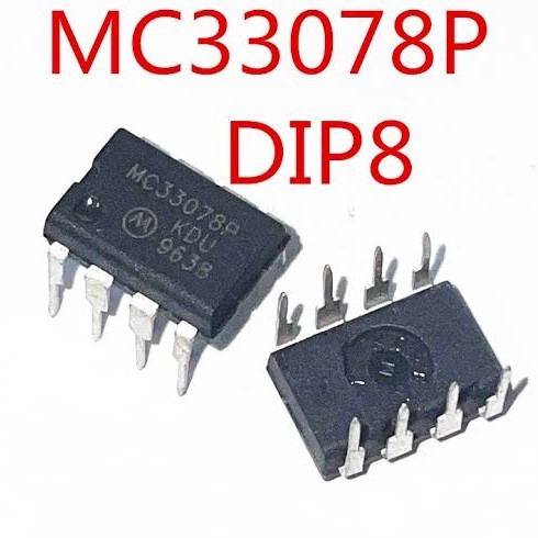 Sparepart MC33078P MC33078N MC33078 MC 33078 IC Low Noise OpAmp Dip-8 - MC33078N
