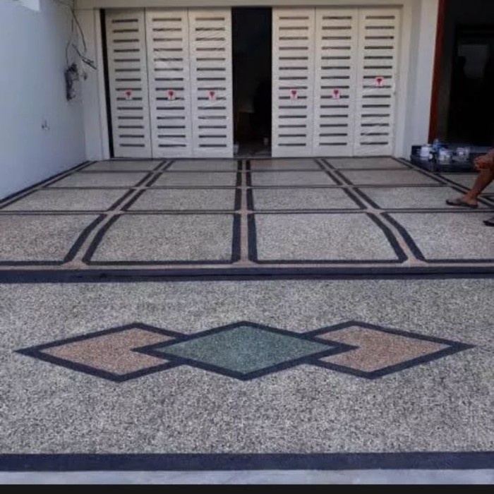 carport batu sikat garasi depan rumah