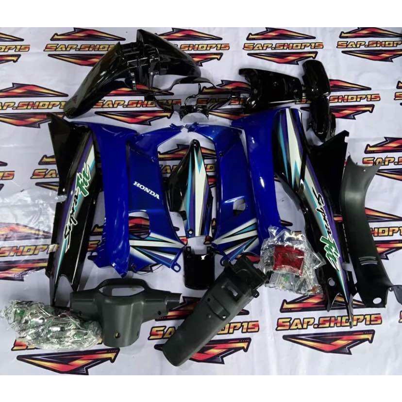 Full set full body halus kasar honda supra fit tahun 2001-2002-2003-2004-2005