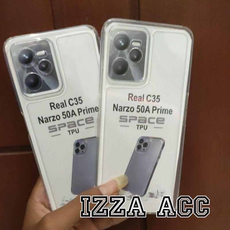 Softcase Bening REALME C35 Case Clear Transparan