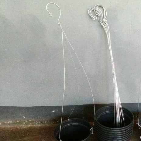 [GROSIR] Kawat Tali Gantung Pot Tanaman Hias Bunga Rambat