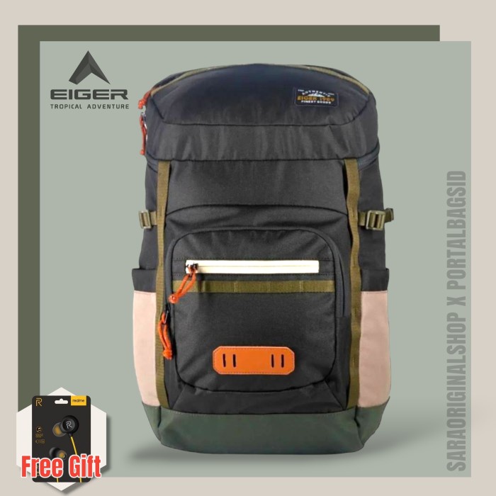 Eiger Weekender Pack 22L Tas Ransel Original