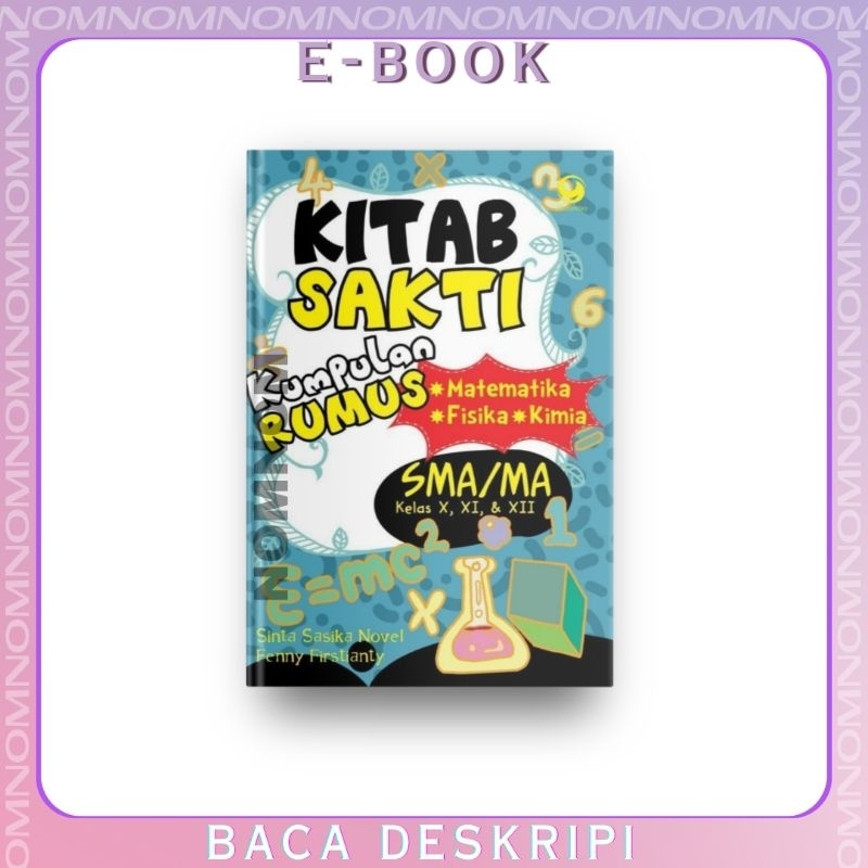 

Kumpulan Rumus Matematika, Kimia, Fisika Untuk SMA/MA Kelas X, XI, Xii