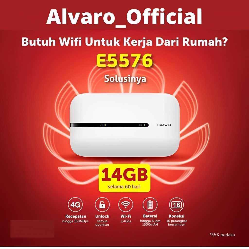 MODEM WIFI 4G ALL OPERATOR SUPPORT HP IPHONE ANDROID LAPTOP KOMPUTER