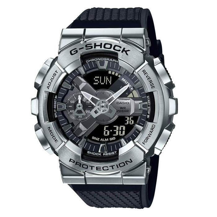 New Casio G-Shock GM-110-1ADR / Gshock GM110-1A Original & Garansi