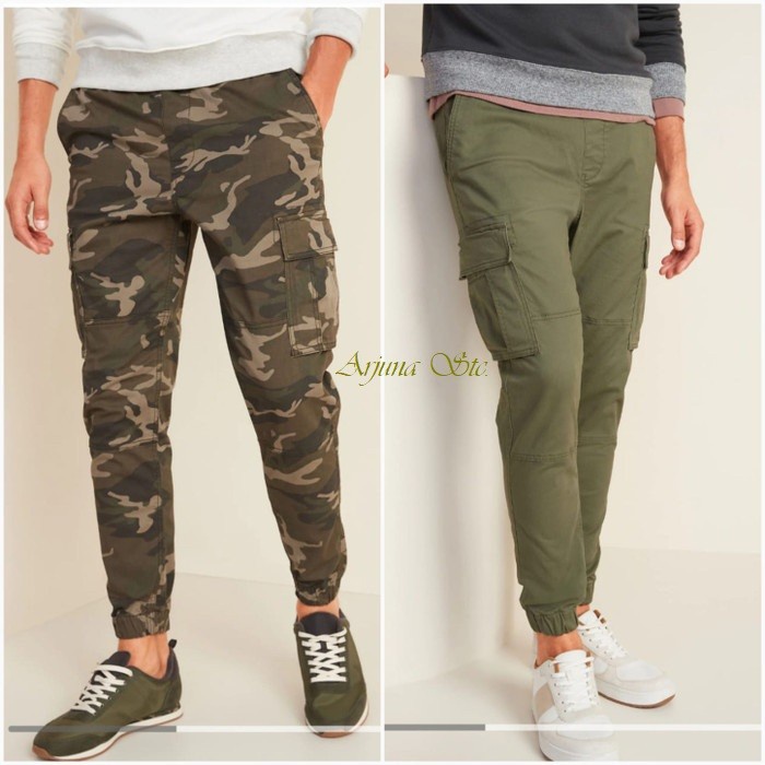 New Celana Jogger Cargo Old Navy Built In Flex Original