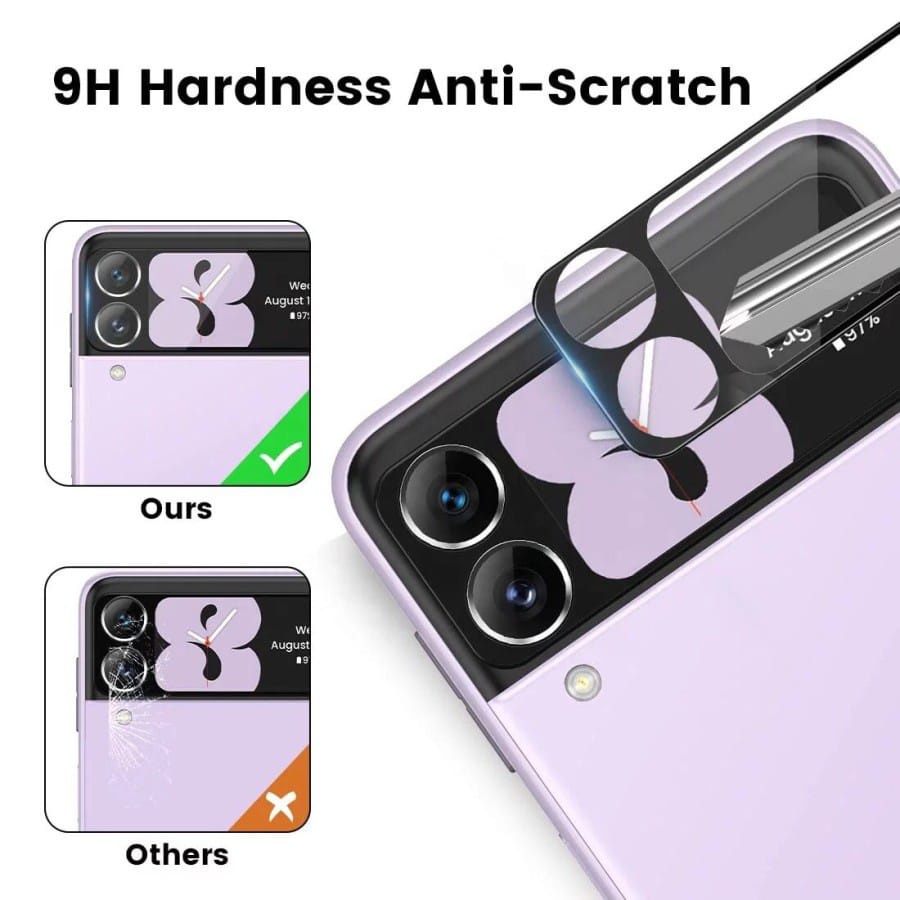 Tempered Glass Kamera Samsung Z Flip3 Flip 3 4 Tempered Glass Lensa Kamera