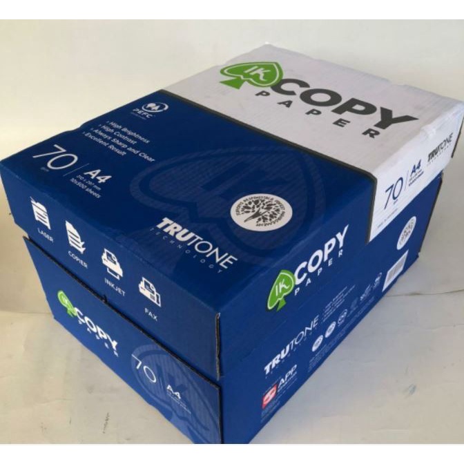 

[Grab/Gojek] Kertas Fotocopy Print IK Copy Paper A4 70 gr Dus Box